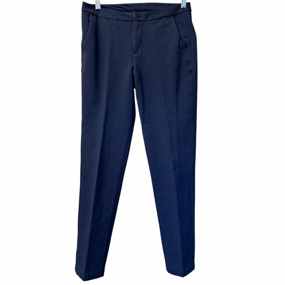 Lululemon Women’s Cropped Slim Leg Pants Sz 4 Navy
